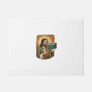 weinender Jesus Syntaxfehler Codierung Programmier Fußmatte