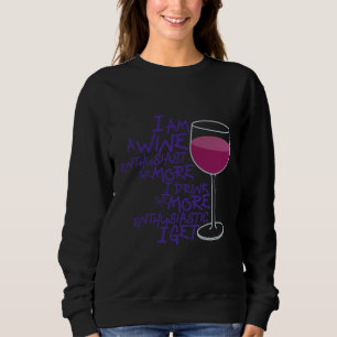 Weinenthusiast 127 sweatshirt