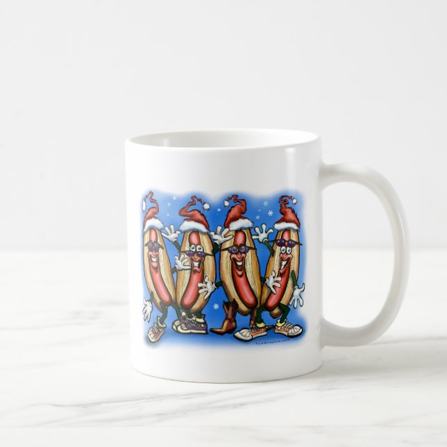 Weiner Christmas Kaffeetasse (Rechts)