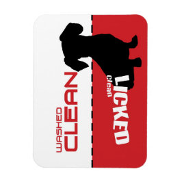 Weiner Dog, Geschirrspüler Magnet - gelockert saub