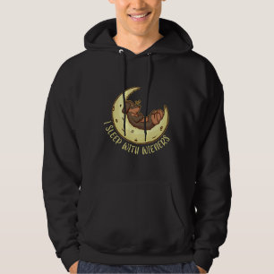 Weiner Hund Dackel schlafe ich mit Dackeln Hoodie