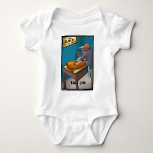 Weiner Massage alias Backlink Funny Gifts & Cards Baby Strampler