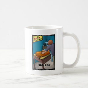 Weiner Massage alias Backlink Funny Gifts & Cards Tasse