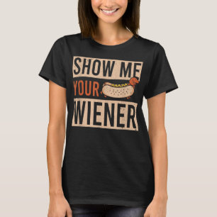 Weiner Rides Funny Dackel T-Shirt