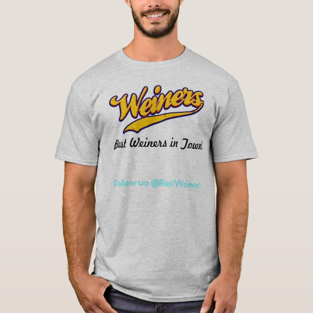 Weiners bestes Weiners in der Stadt T-Shirt (Vorderseite)
