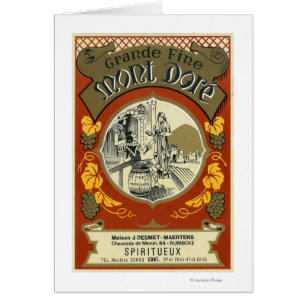 Weinetikett Mont Dore