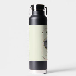 Weinetikett Wasserflasche Trinkflasche