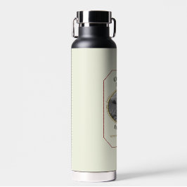 Weinetikett Wasserflasche Trinkflasche