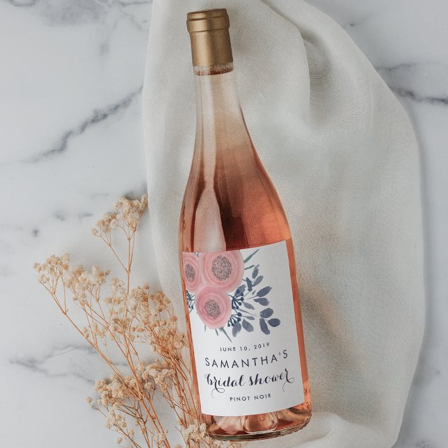 Weinetiketten mit roten Brautpartys Weinetikett (Von Creator hochgeladen)