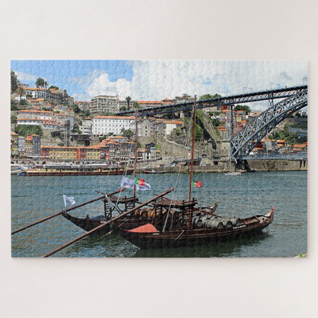 Weinfass, Porto, Portugal Puzzle (Horizontal)