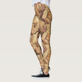 Weinflaschen-Korken-Leggings Leggings