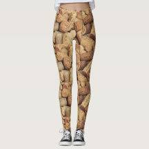 Weinflaschen-Korken-Leggings