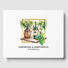 Weinflaschen Wein Weingut Weingut grünes Gold Gästebuch