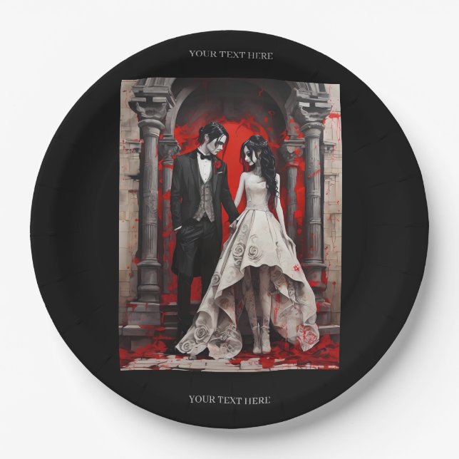 Weingeschenkeschachtel Pappteller (Vorderseite)