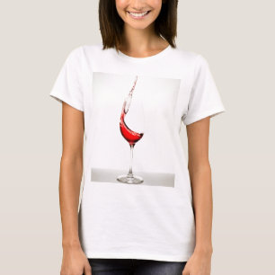 Weinglasspritzen T-Shirt