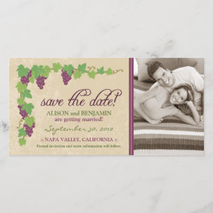 Weingut Save-the-Date-Ankündigung (Pergament) Save The Date