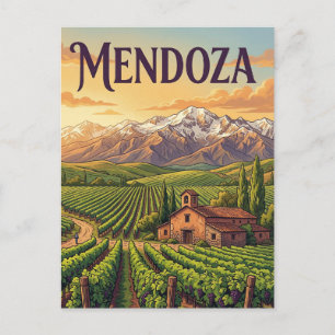 Weingüter im Uco-Tal Postkarte