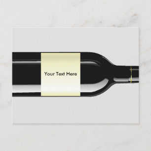 Weinkarte Postkarte