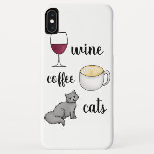 Weinkekse Hungernde Niedliche Katze Lover Case-Mate iPhone Hülle