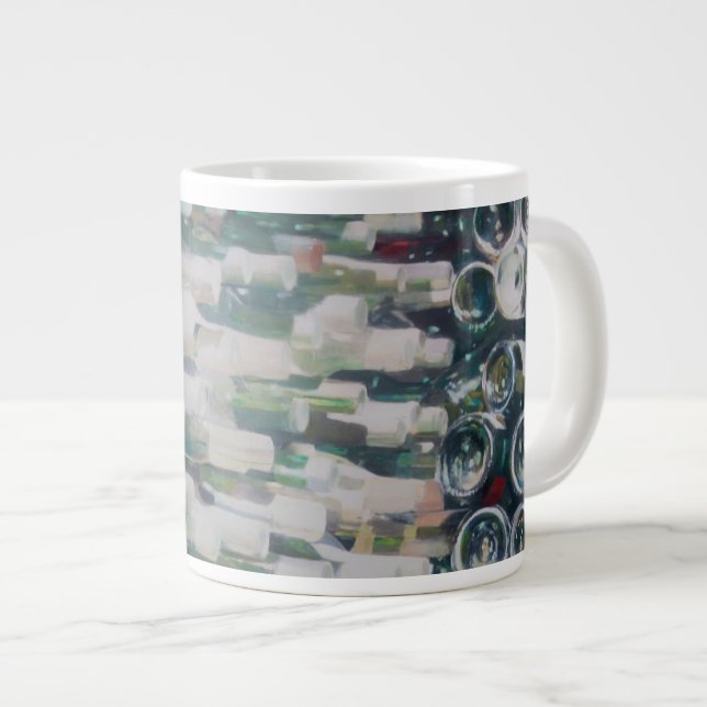 Weinkeller 2012 Jumbo-Tasse (Vorderseite Rechts)