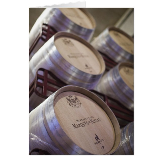 Weinkeller des Bodega Marques de Riscal (Vorne)