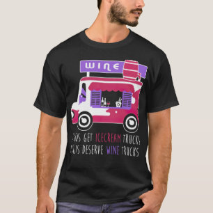 Weinkeller Funny Ice LKW Parody lustiges Yoga T-Shirt