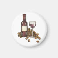 Weinkeller Glas Flasche Roter Bar Weinkultur und E