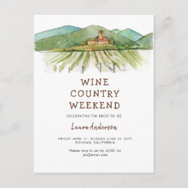 Weinkeller und Wine tasting in der Fattoria Moncuc Postkarte