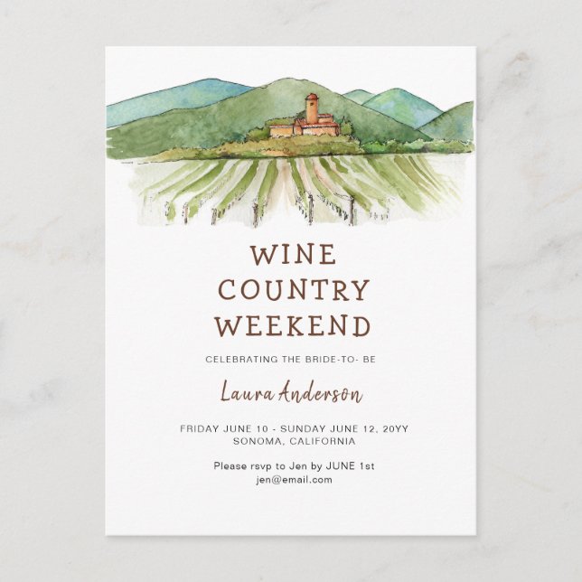 Weinkeller und Wine tasting in der Fattoria Moncuc Postkarte (Vorderseite)