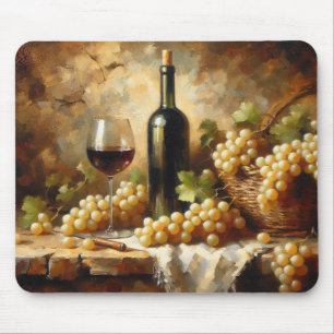 Weinkeller Weingut Trauben Stillleben Mousepad