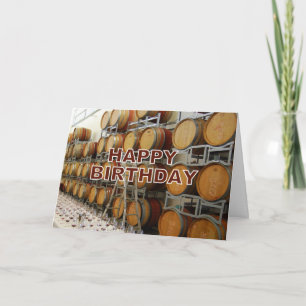 Weinkellerei-alles Gute zum Geburtstag Karte