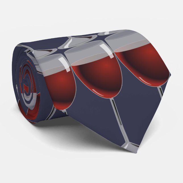 Weinkenner - Krawatte (Gerollt)