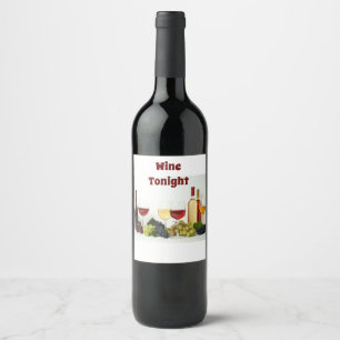 Weinkennzeichen Weinetikett