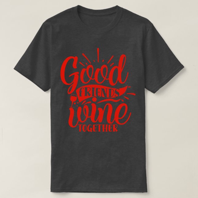 Weinkultur und Erde T-Shirt (Design vorne)
