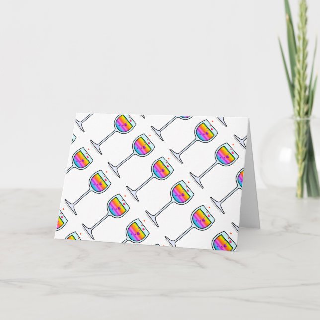 WEINKUNSTKARTE & NOTE CARD KARTE (Vorderseite)