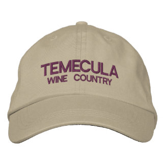 Weinland Temecula Bestickte Kappe