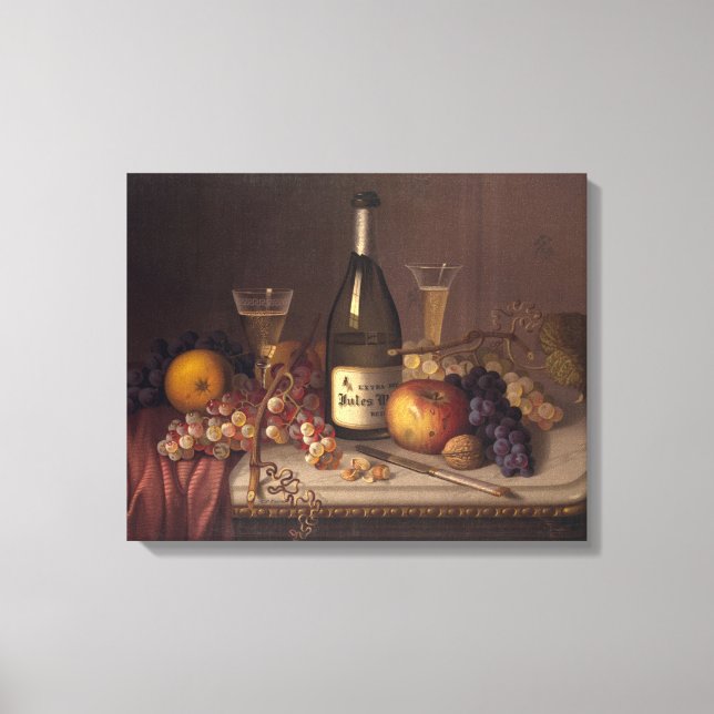 Weinleben Leinwanddruck (Vorderseite)