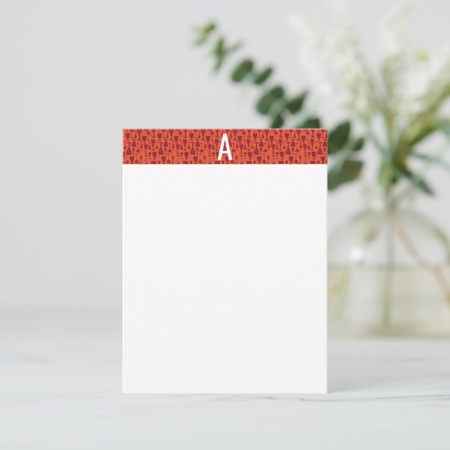 Weinliebhaber Mitteilungskarte (Stehend Vorderseite)