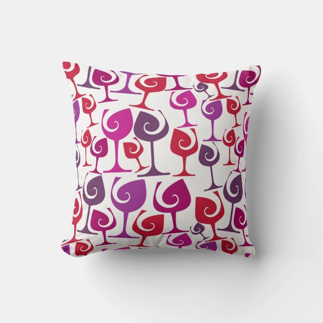 Weinliebhaber Pillow Kissen (Vorderseite)