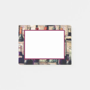 Weinliebhaber Post-it Klebezettel