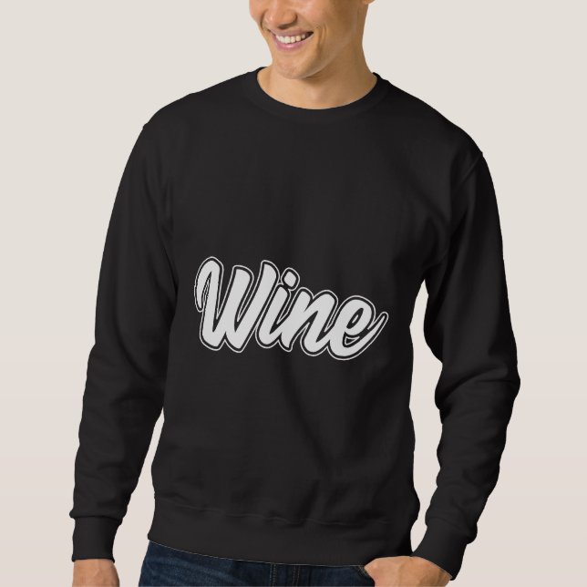 Weinlover 81 sweatshirt (Vorderseite)