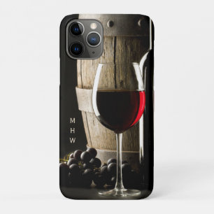 Weinlover's kundenspezifische Monogramm-Telefongeh Case-Mate iPhone Hülle