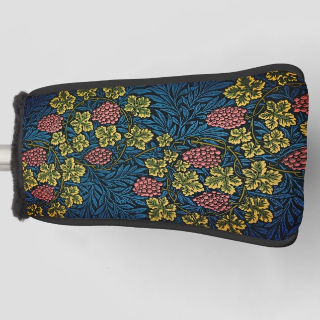 Weinmuster Golf Headcover (Vorderseite)