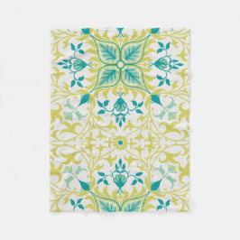Weinmuster (von William Morris) Fleecedecke