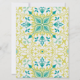 Weinmuster (von William Morris) Karte