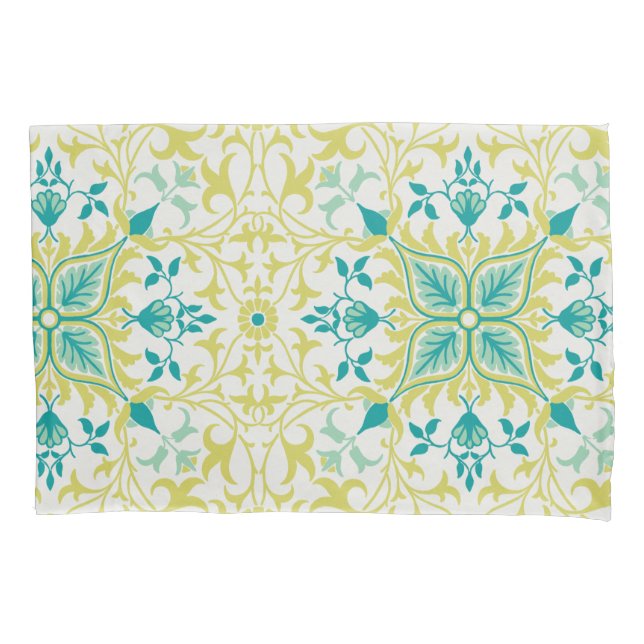 Weinmuster (von William Morris) Kissenbezug (Vorderseite-Links)