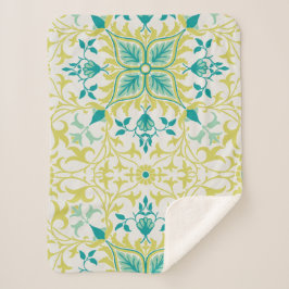 Weinmuster (von William Morris) Sherpadecke