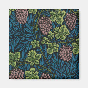 Weinmuster, William Morris Magnet