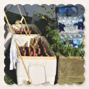 Weinparty-Untersetzer Untersetzer