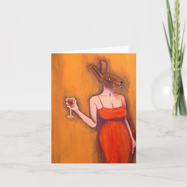 Weinprobe einladen einladung (Vorderseite)